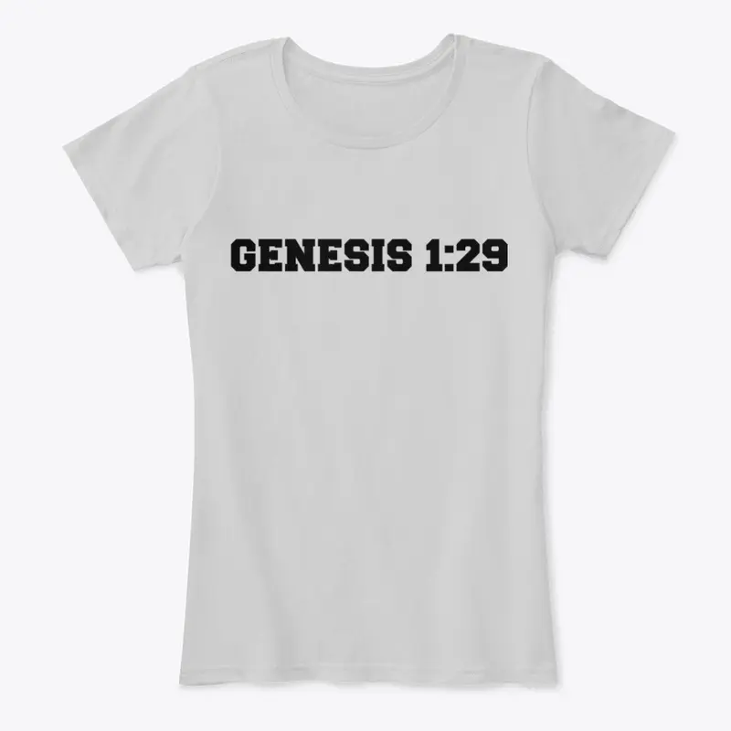 Genesis 1:29 Collegiate Edition Blk 