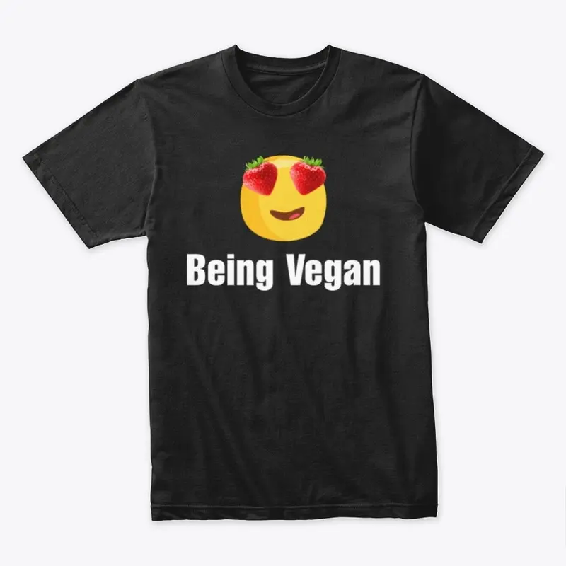 Love Being Vegan Men's Tee White